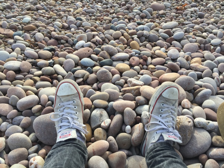 converse and pebbles